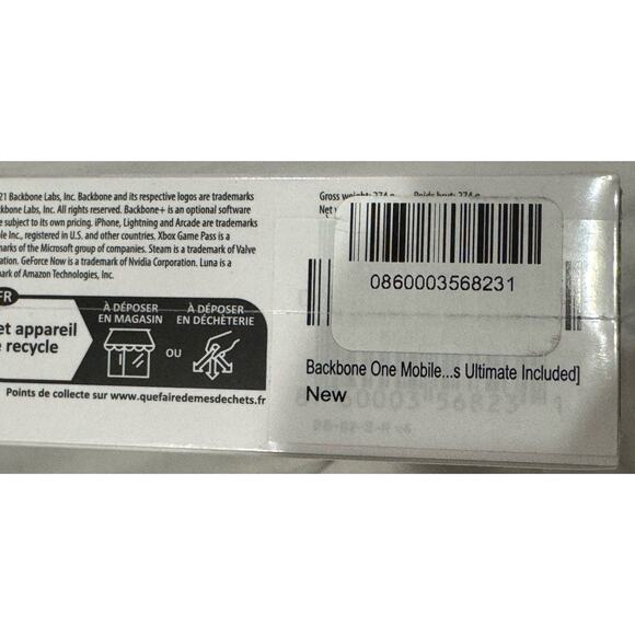 Backbone One Mobile Gaming Controller for iPhone Black Sealed, Never Opened NEW - Picture 4 of 6